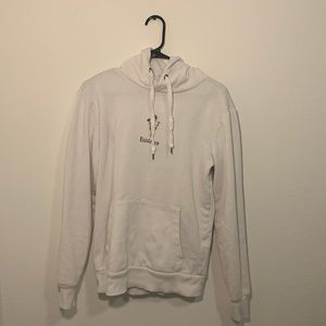 White hoodie